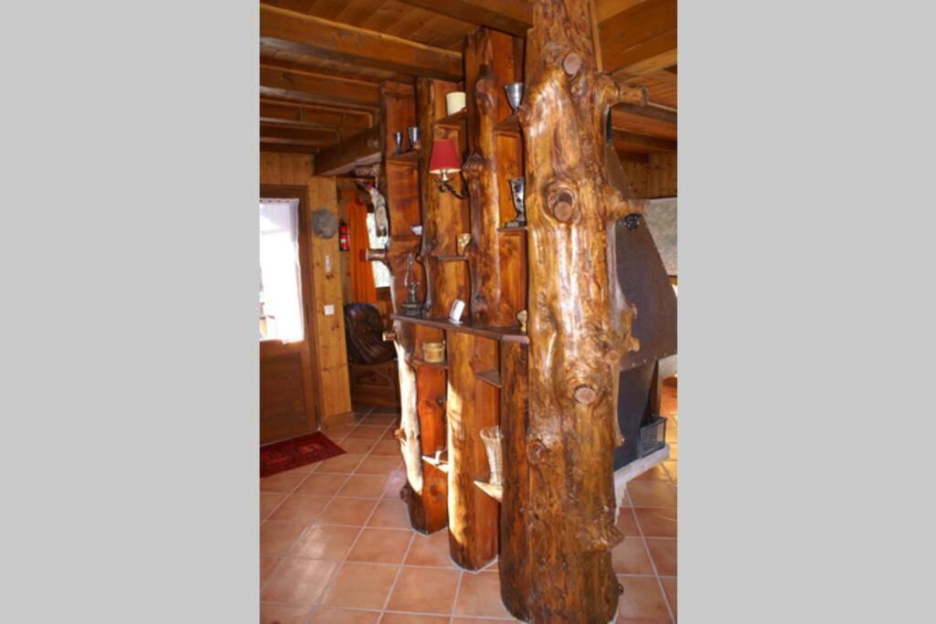 Charmant Appartement Dans Chalet Les Carroz d'Araches Bagian luar foto